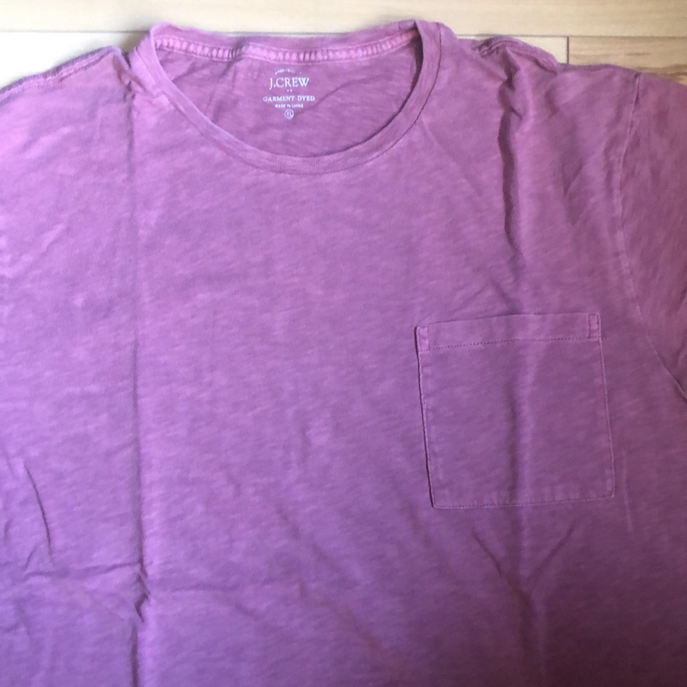 J. Crew Pocket Garment Dye Tee - Picture 2 of 4